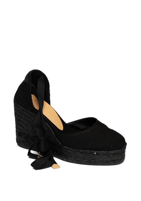 Total black carina espadrillas CASTANER | CARINA 020966CANVAS-100